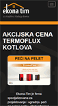 Mobile Screenshot of ekonatim.rs